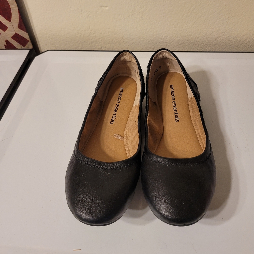 Black flats